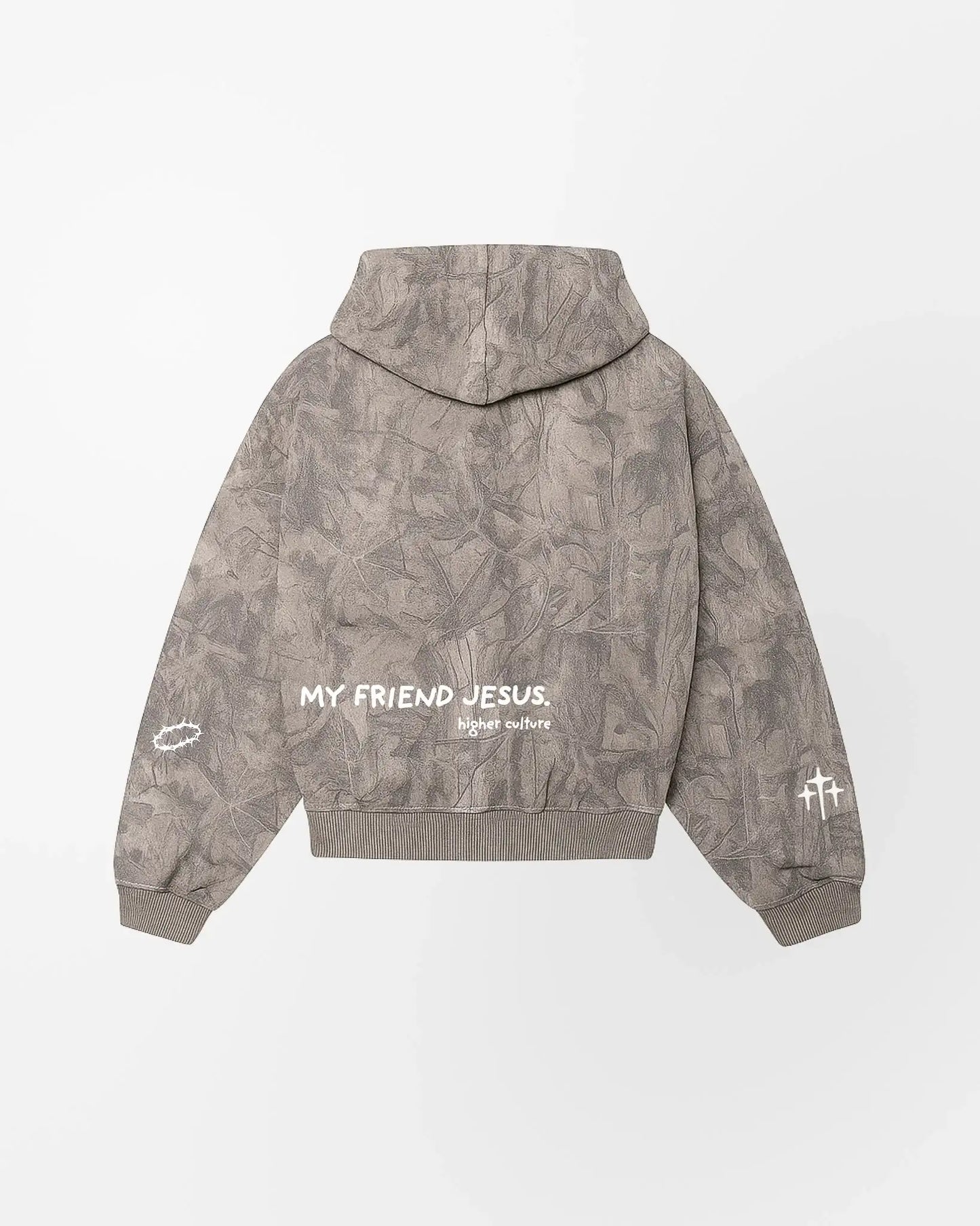 "MY FRIEND JESUS" HOODIE (CAMO)