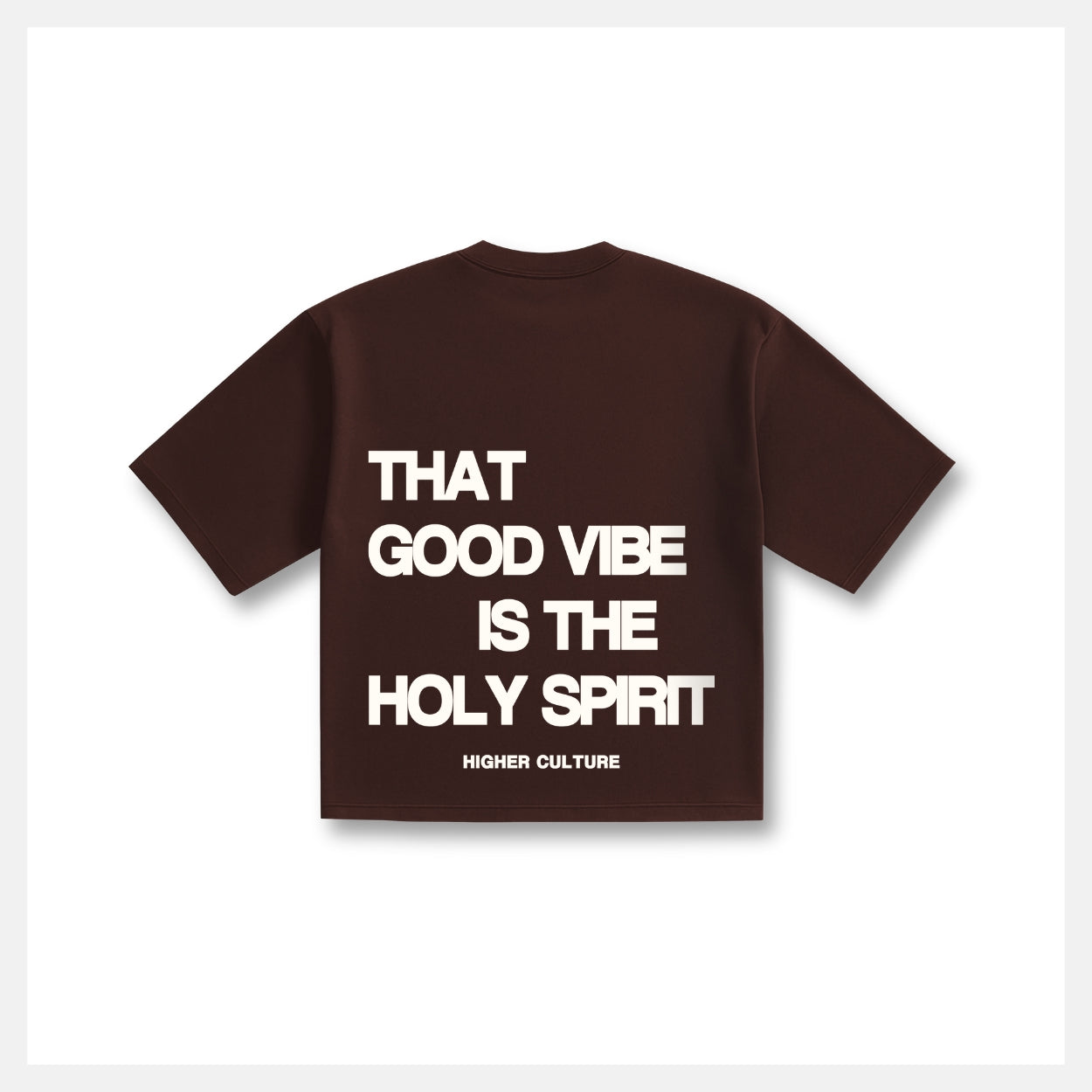 Holy Vibes / Brown Tee