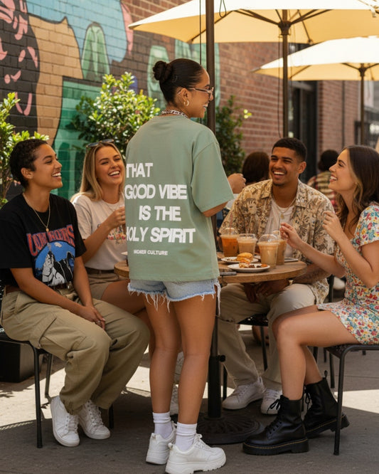 Holy Vibes / Sage Tee