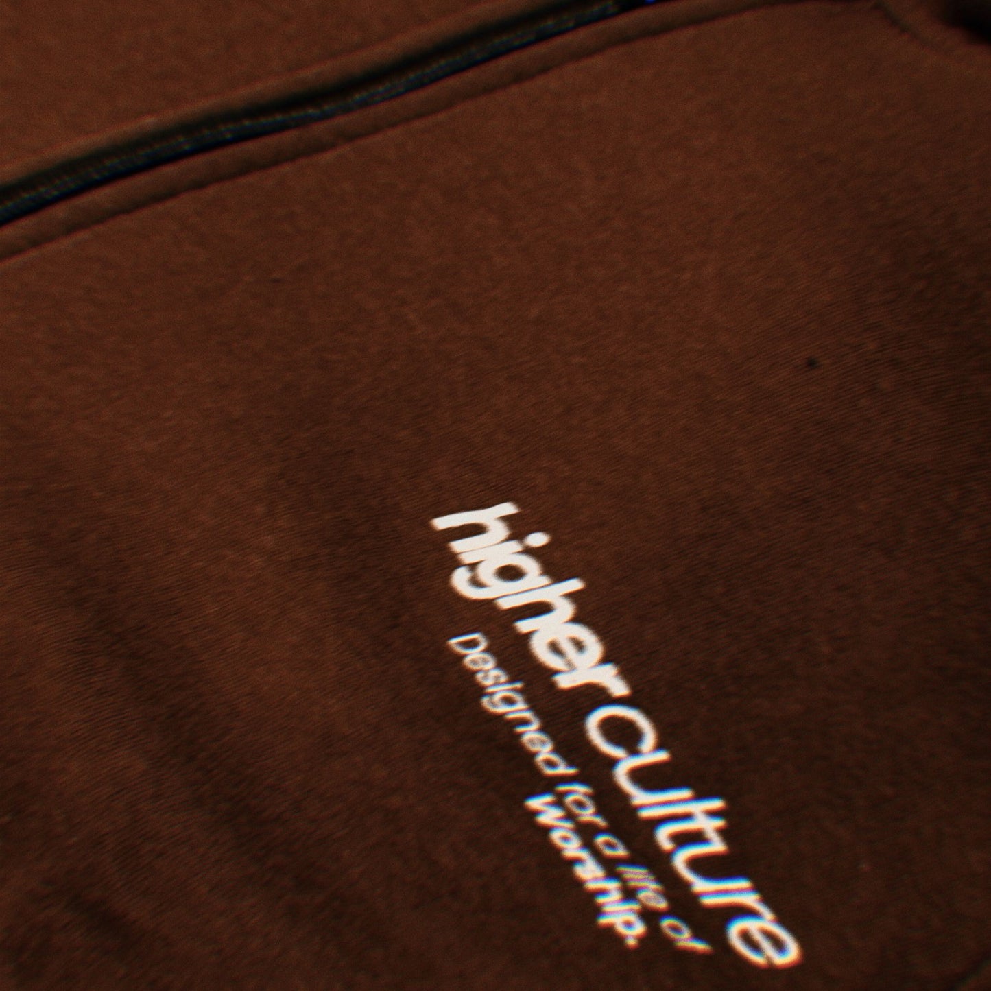 Pure Heart/Brown Zip Hoodie