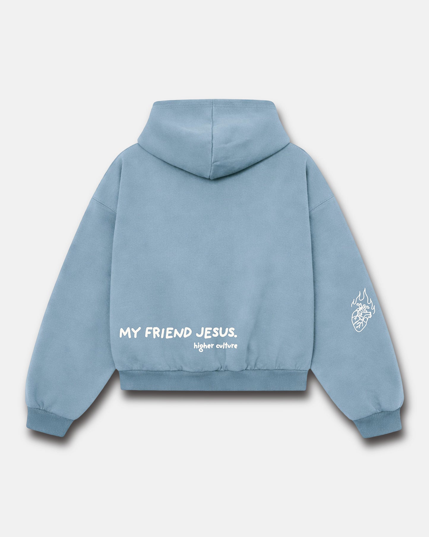 My Friend Jesus / Baby Blue Hoodie