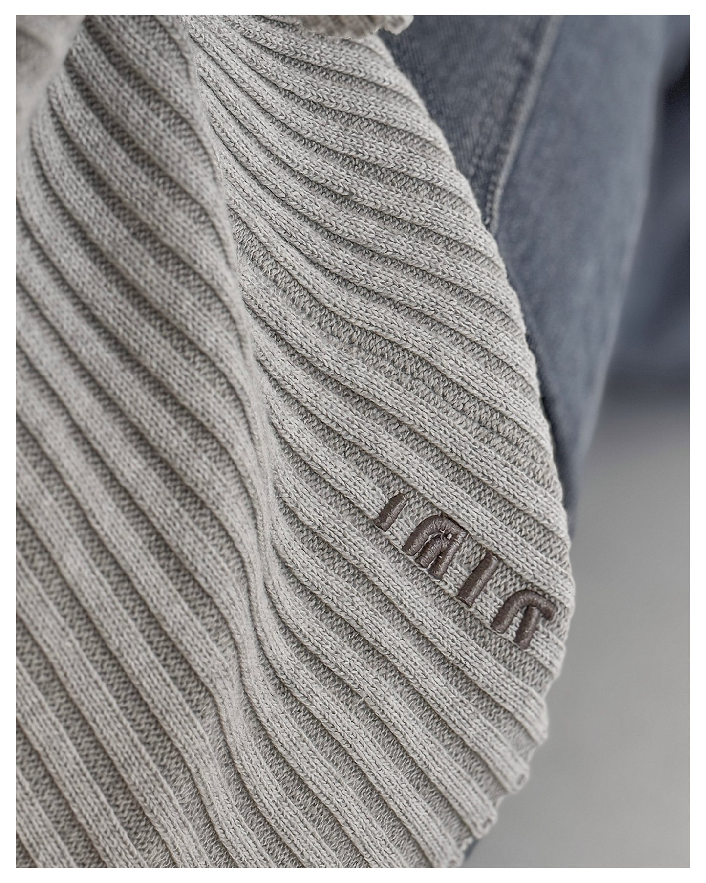 Bone Knit Jersey / He Leaves The Ninety Nine