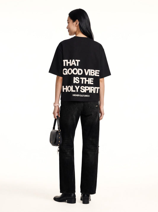 Holy Vibe / Black Tee