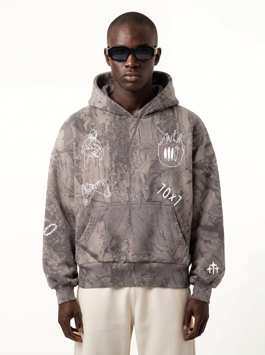 My Friend Jesus / Camo Hoodie