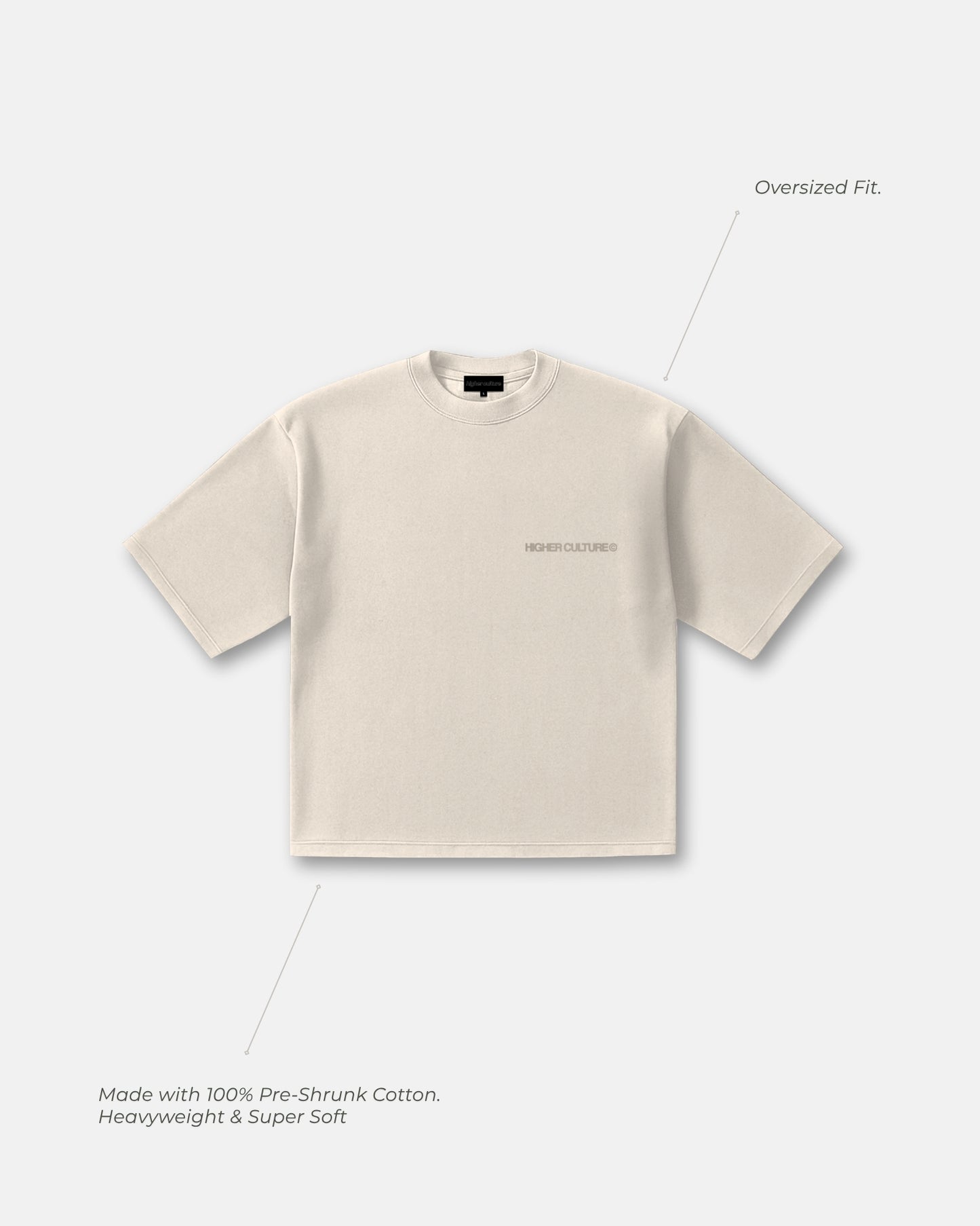 Heavenly Mind Tee / Cream