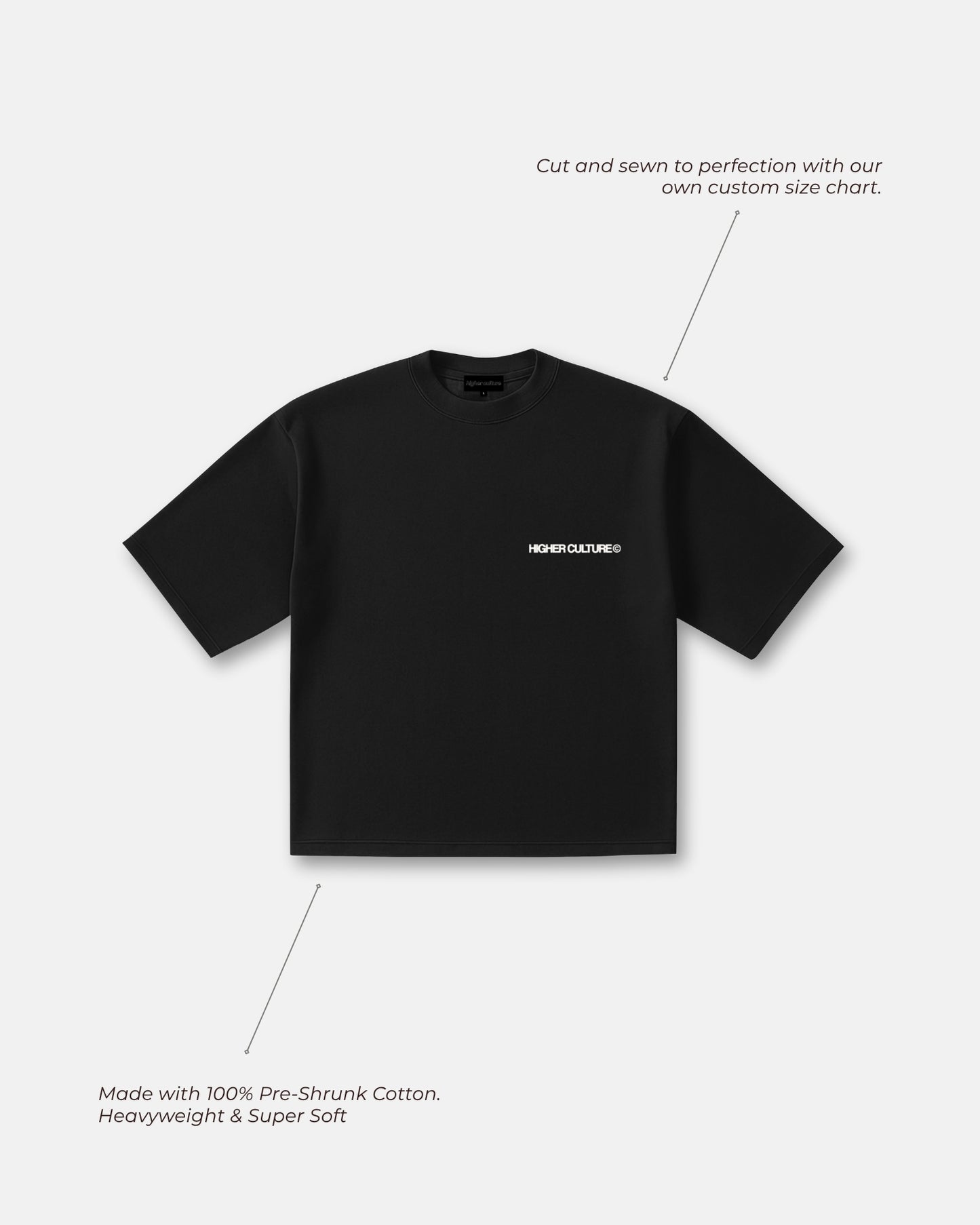 Heavenly Mind Tee / Black