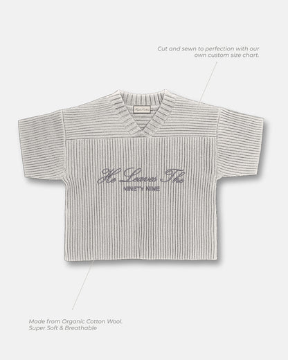 He Leaves The 99 / Bone Knit Jersey