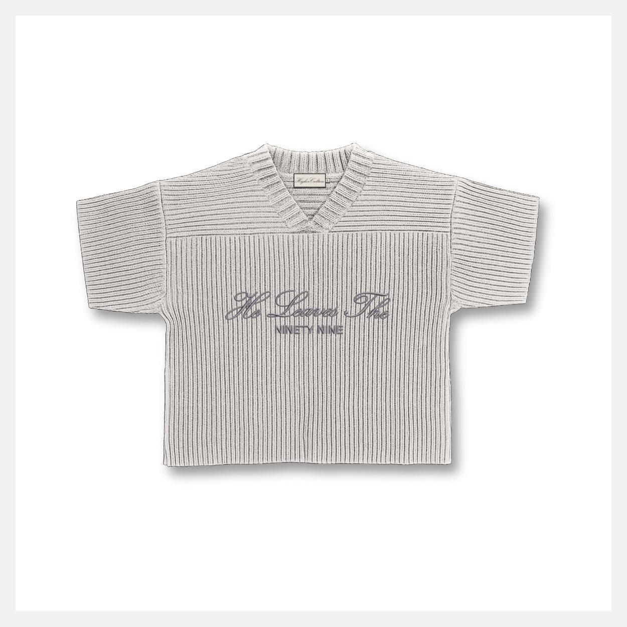 Bone Knit Jersey / He Leaves The Ninety Nine