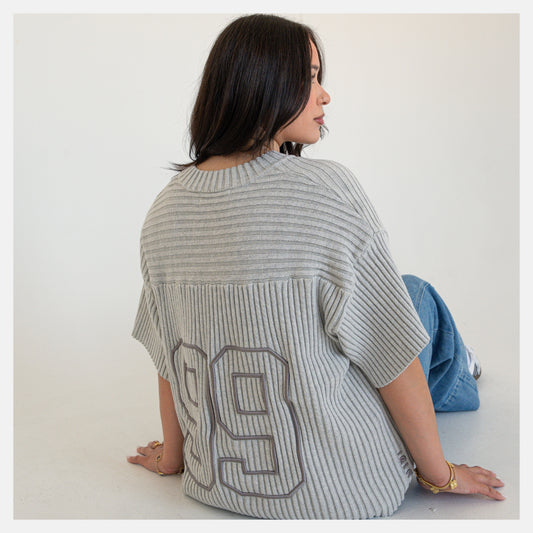 Bone Knit Jersey / He Leaves The Ninety Nine