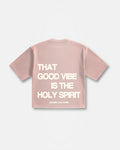 "HOLY VIBES" TEE (GUAVA)