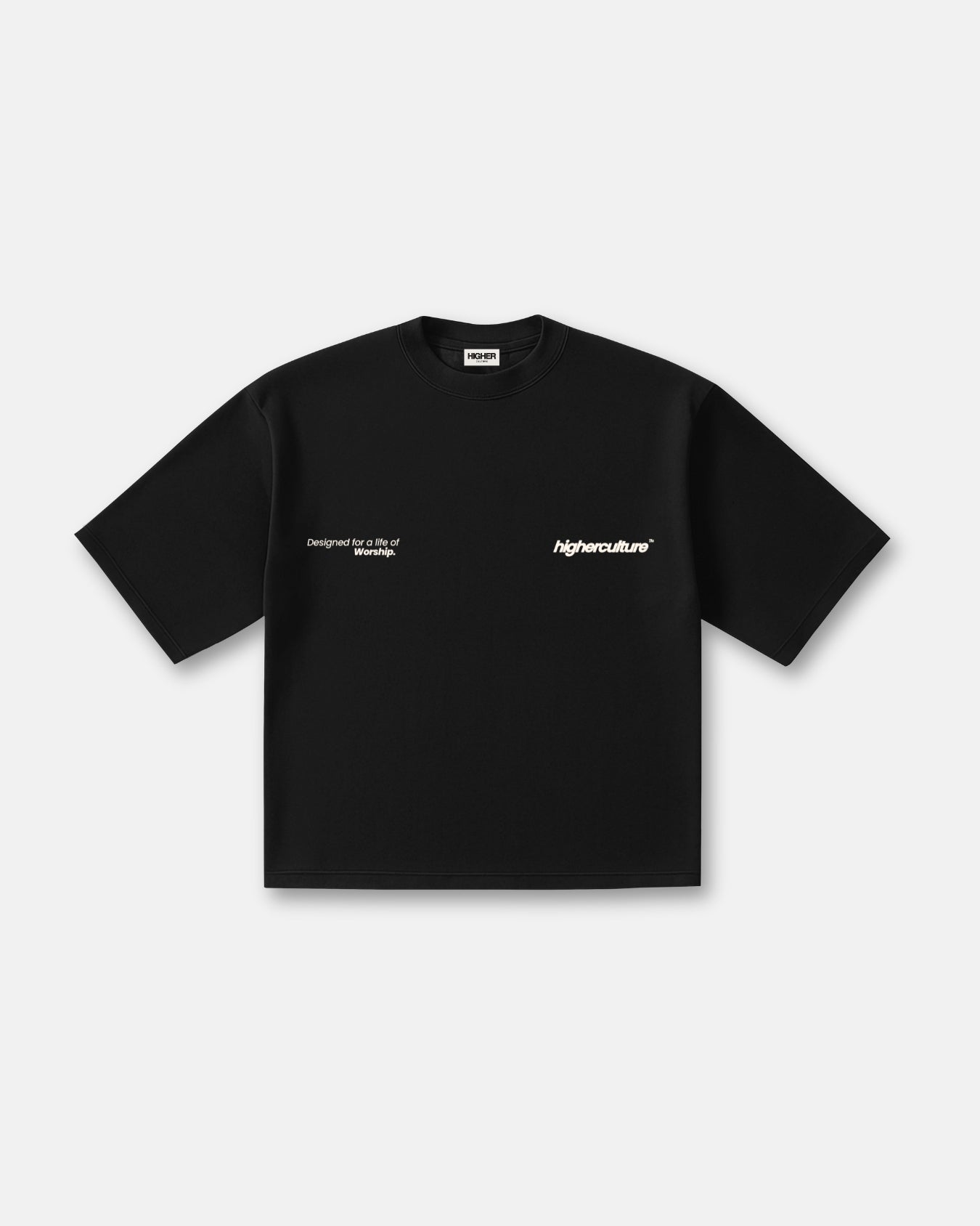 "HOLY VIBES" TEE (BLACK)