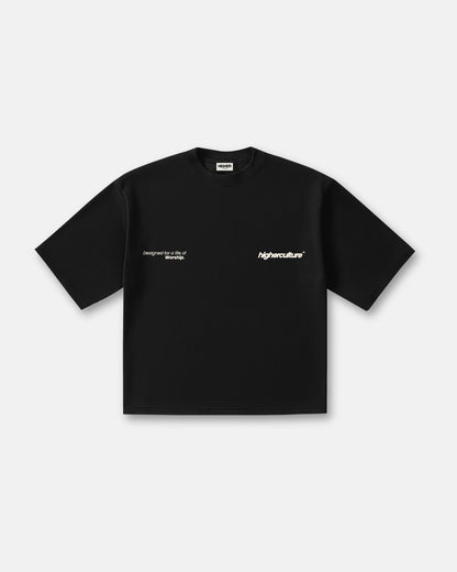 "HOLY VIBES" TEE (BLACK)