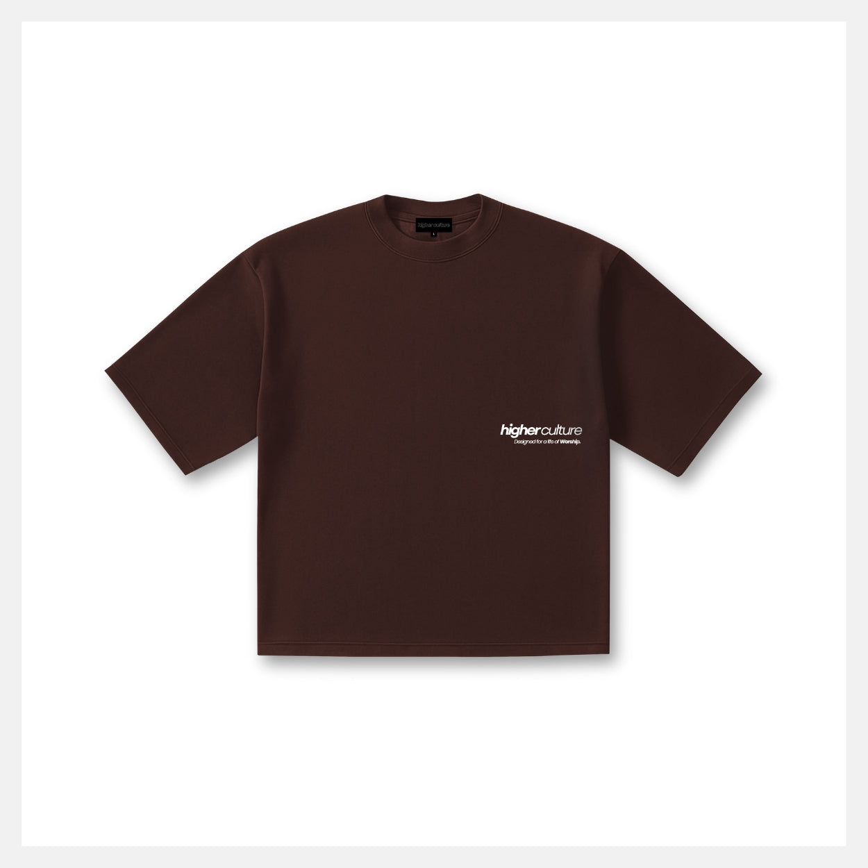 Holy Vibes / Brown Tee