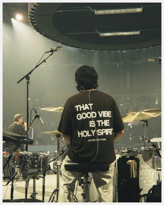 Holy Vibes / Brown Tee