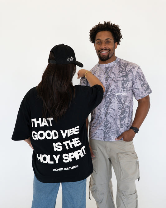 Holy Vibes / Camo Tee
