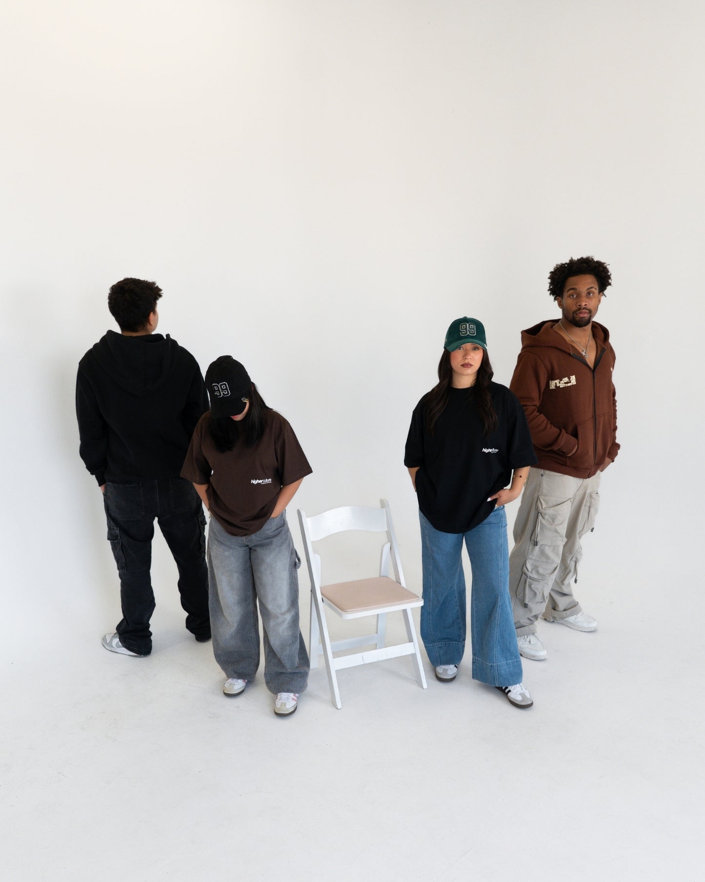 Holy Vibes / Brown Tee