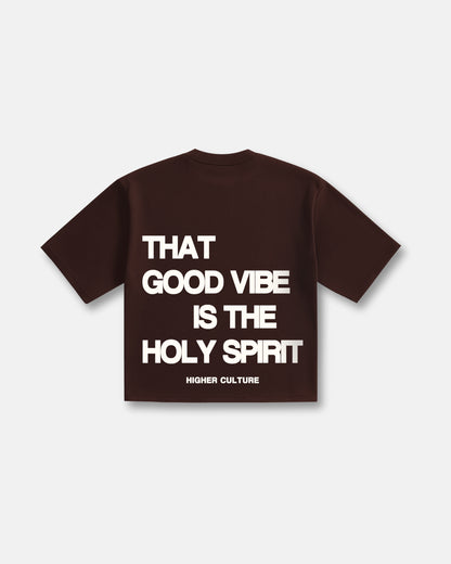 Holy Vibes / Brown Tee