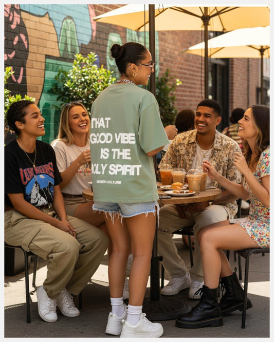 Holy Vibes / Sage Tee