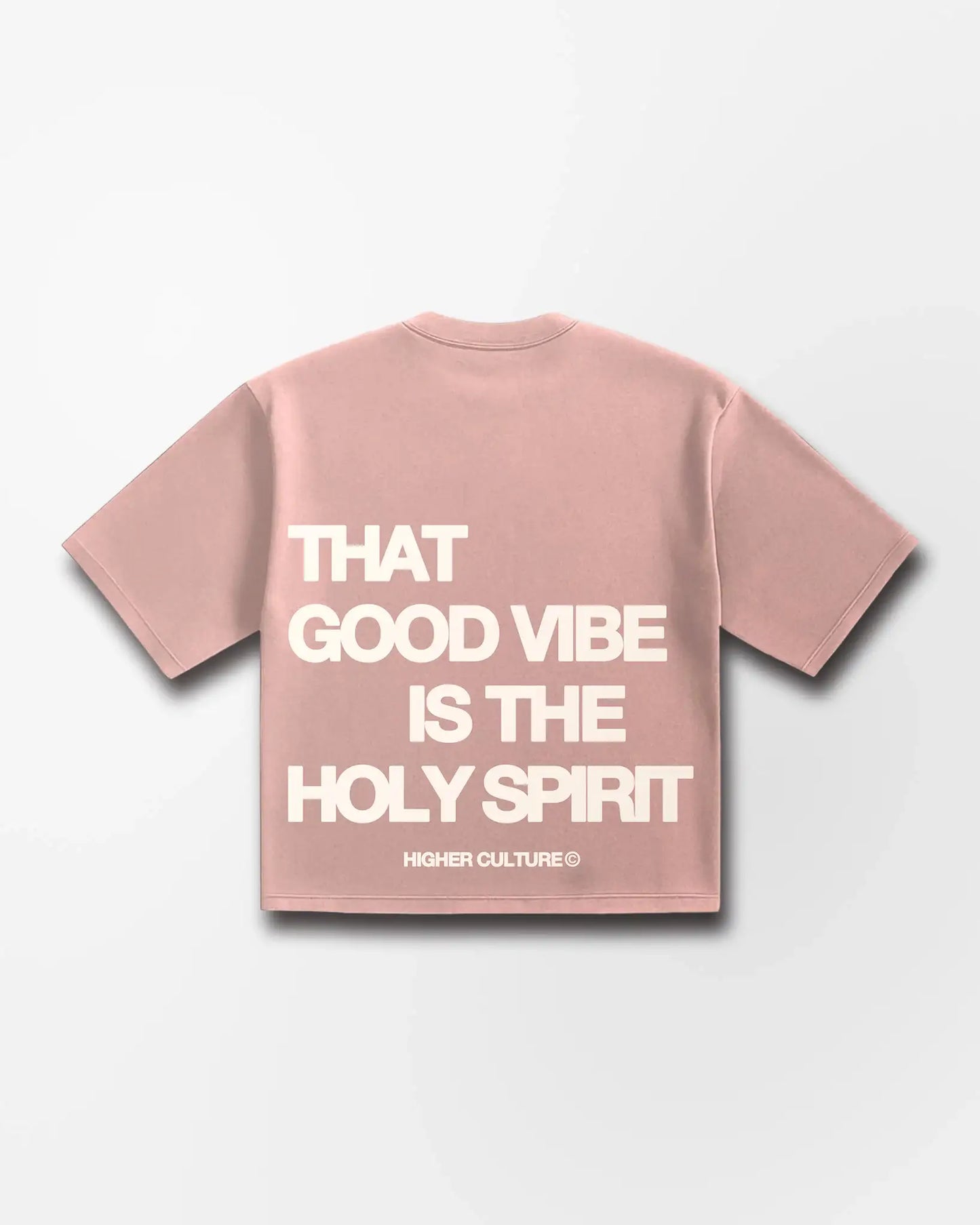 "HOLY VIBES" TEE (GUAVA)