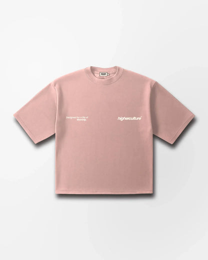 "HOLY VIBES" TEE (GUAVA)