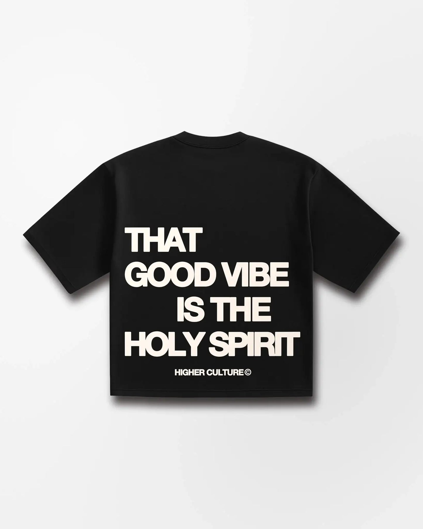 "HOLY VIBES" TEE (BLACK)