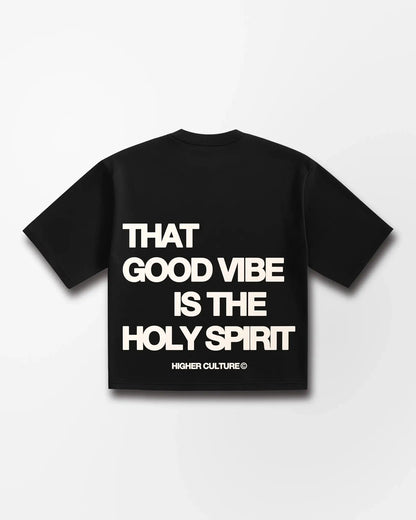 "HOLY VIBES" TEE (BLACK)