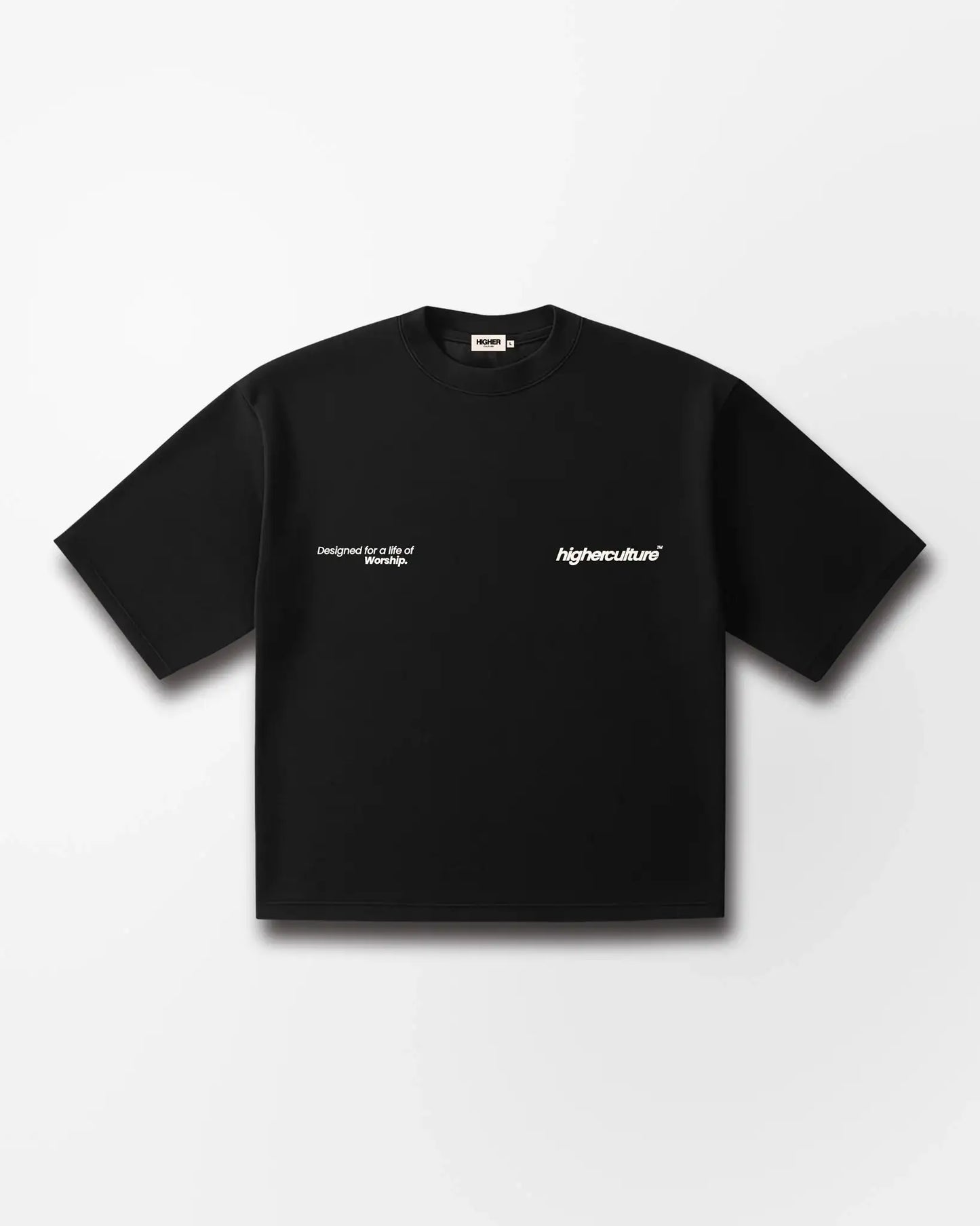 "HOLY VIBES" TEE (BLACK)