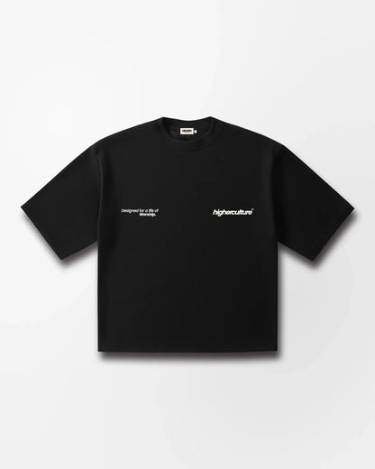 "HOLY VIBES" TEE (BLACK)