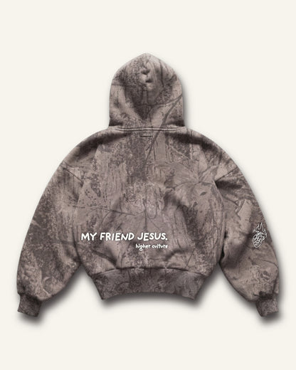 My Friend Jesus / Camo Hoodie