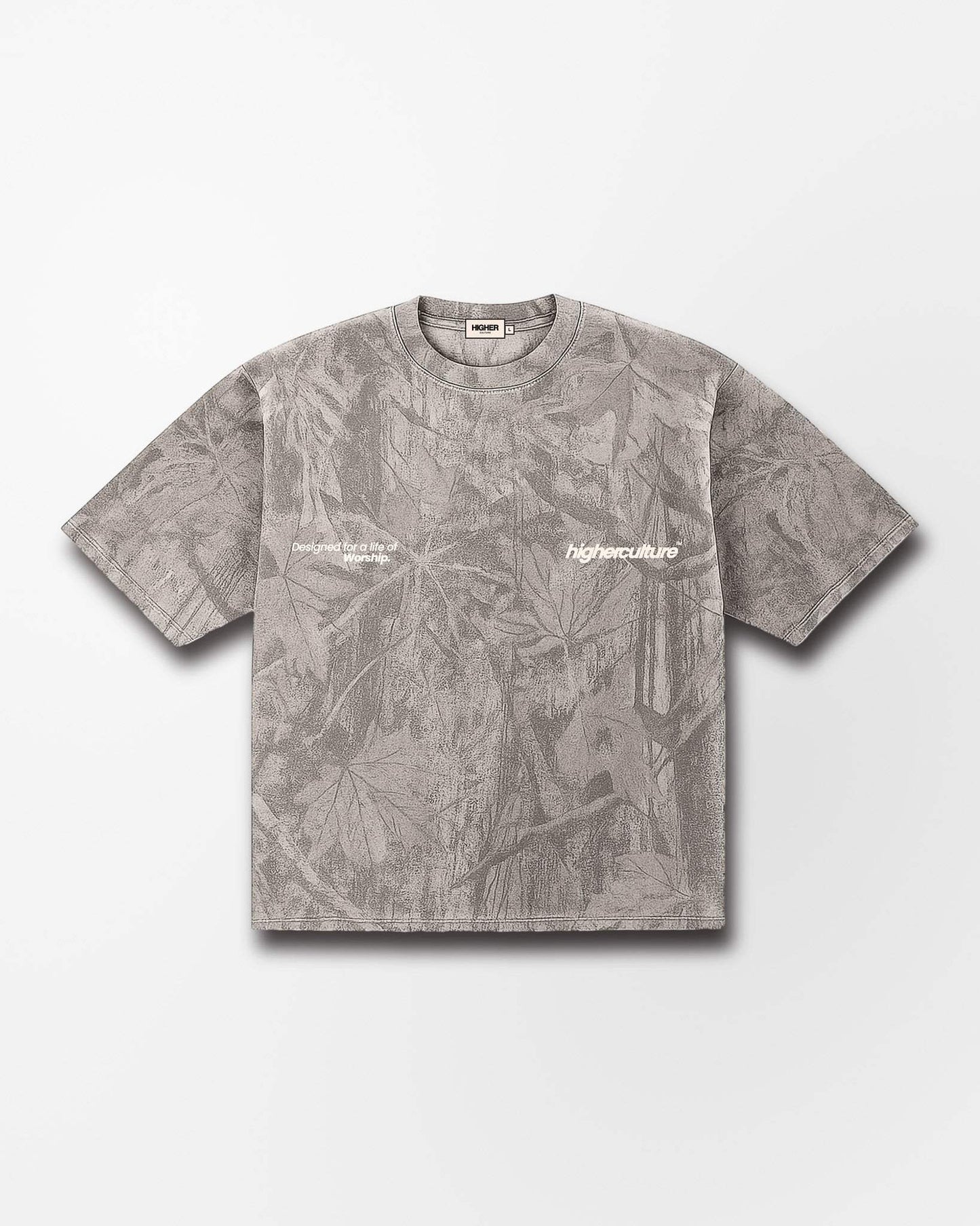 "HOLY VIBES" TEE (CAMO)