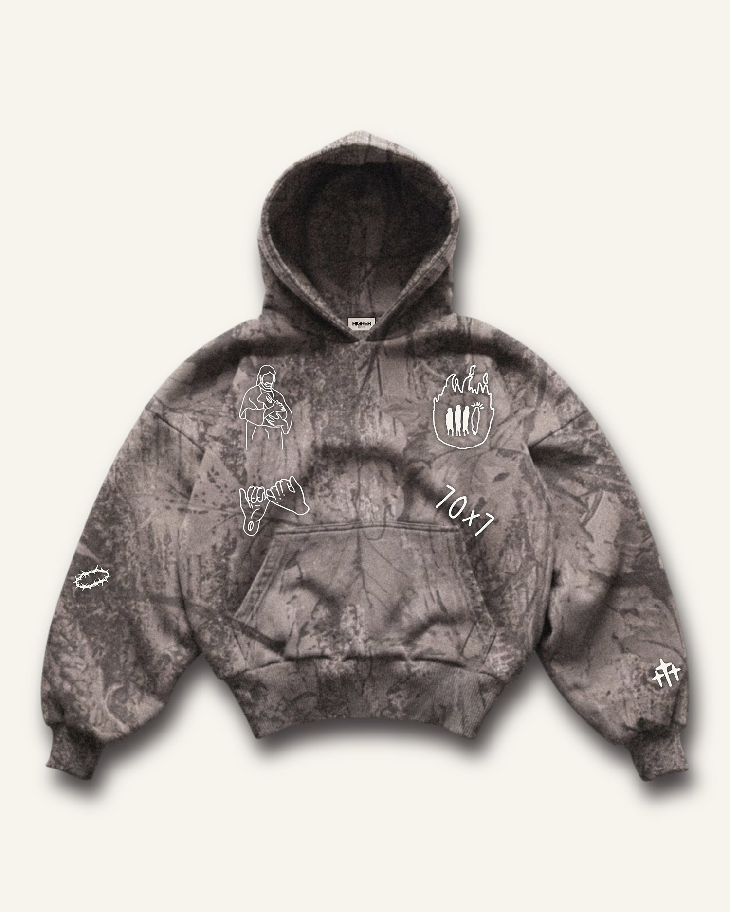 My Friend Jesus / Camo Hoodie