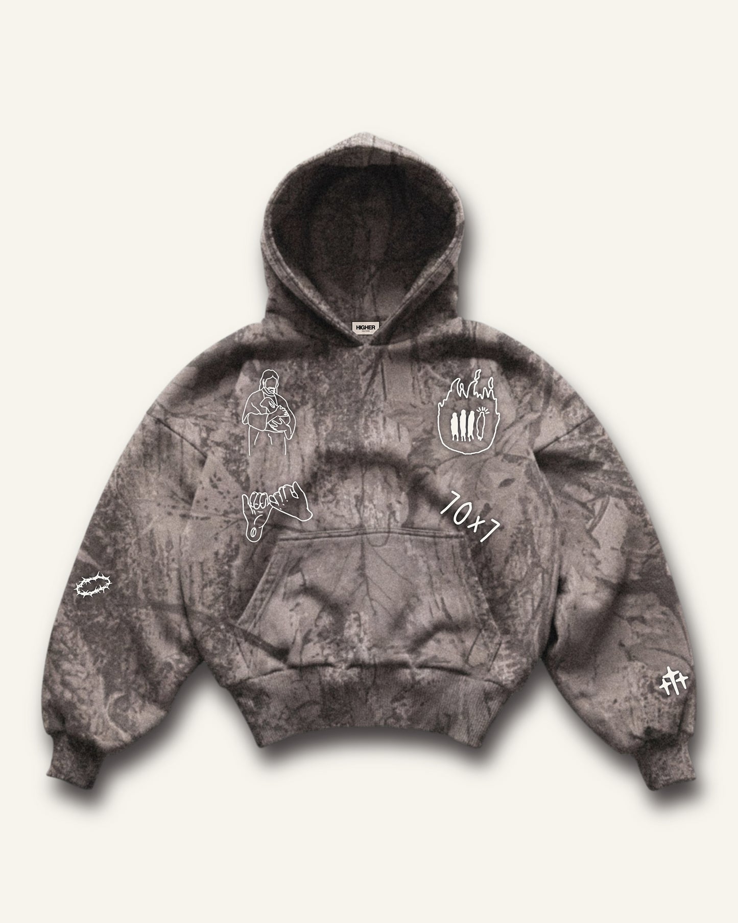 My Friend Jesus / Camo Hoodie