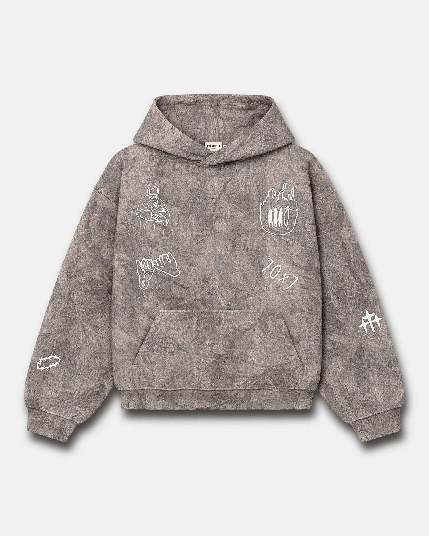 My Friend Jesus / Camo Hoodie