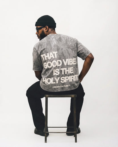 "HOLY VIBES" TEE (CAMO)