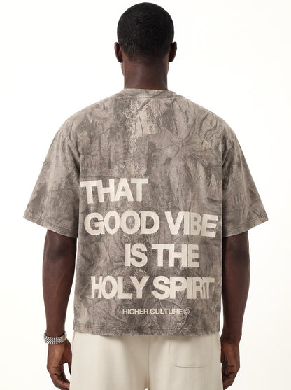 Holy Vibe / Camo Tee