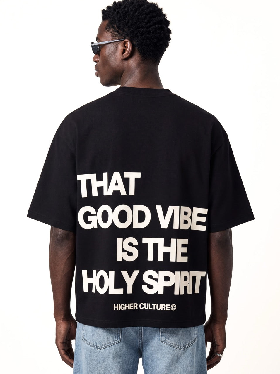 Holy Vibe / Black Tee