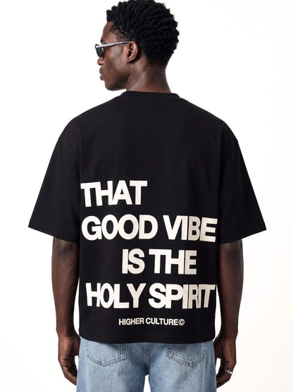 Holy Vibe / Black Tee