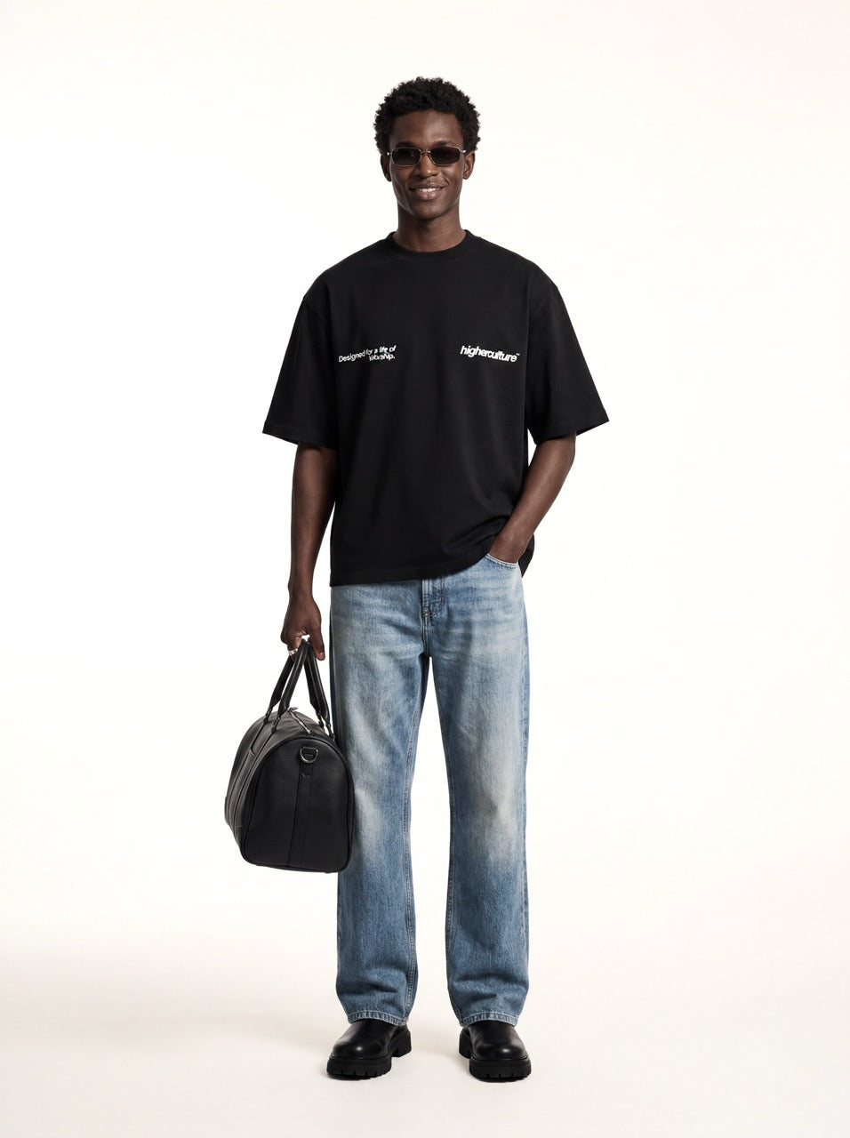 Holy Vibe / Black Tee