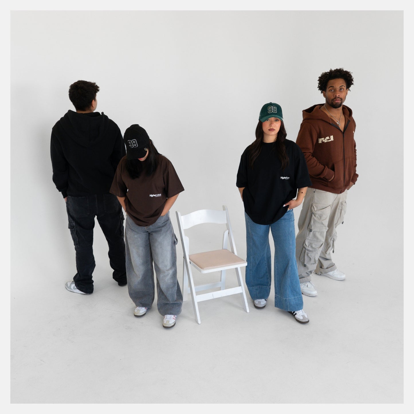 Holy Vibes / Brown Tee